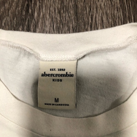 Abercrombie & Fitch Kids Music Graphic T-shirt - White, M - Picture 4 of 4